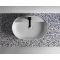 LOTOSAN Lotostone deska pod umyvadlo terrazzo salt&pepper (hloubka 49cm) (1)