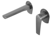 IMEX Delos podomítková umyvadlová baterie black gun metal IMEX Delos podomítková umyvadlová baterie black gun metal