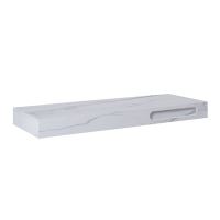LOTOSAN Lotostone deska s konzolí na ručník, 140x46x12cm, Estatuario