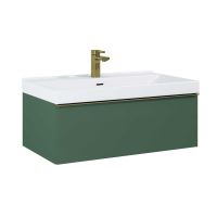 LOTOSAN Scarlet skříňka pod umyvadlo/desku 80cm, smaragd matná LOTOSAN Scarlet skříňka pod umyvadlo/desku 80cm, smaragd matná