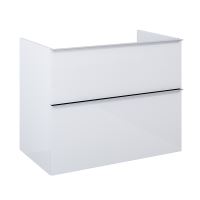 LOTOSAN Scarlet skříňka pod desku 80cm, bílá lesklá