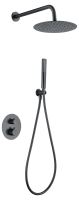 IMEX Napoles termostatický sprchový podomítkový SET black gun metal IMEX Napoles termostatický sprchový podomítkový SET black gun metal