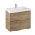 LOTOSAN Scarlet skříňka pod umyvadlo/desku 80cm, dub scarlet