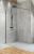 VELIO Black Walk-in sprchový kout 90 x 200 cm, černá
