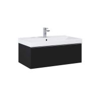 LOTOSAN Scarlet skříňka pod umyvadlo/desku 80cm, černá matná LOTOSAN Scarlet skříňka pod umyvadlo/desku 80cm, černá matná