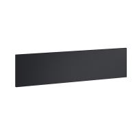 LOTOSAN Lotostone deska na stěnu 80cm, černá matná LOTOSAN Lotostone deska na stěnu 80cm, černá matná