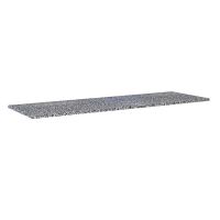LOTOSAN Lotostone deska pod umyvadlo 160cm, terrazzo salt&amp;pepper