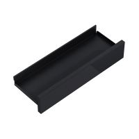 LOTOSAN univerzální polička 40cm, černá lesklá LOTOSAN univerzální polička 40cm, černá lesklá